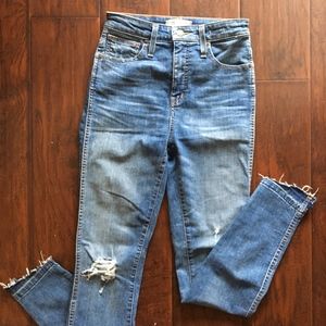 Madewell Curvy High Rise Skinny Jeans